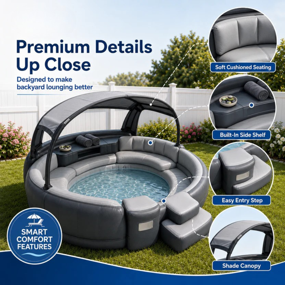 The Cabana™ Luxury Sofa Pool
