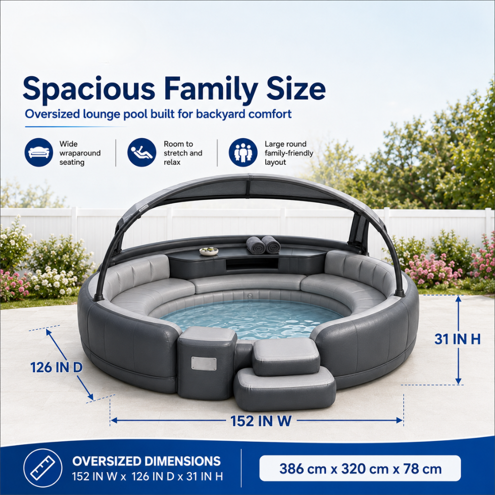 The Cabana™ Luxury Sofa Pool